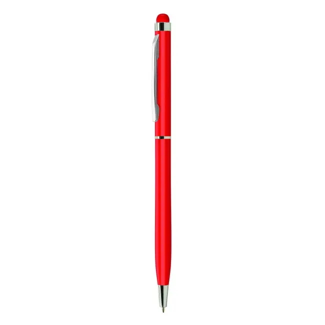 Ручка стилус металлическая 'VIVA PENS' 'KENO' Красный Серебристый 11764-03
