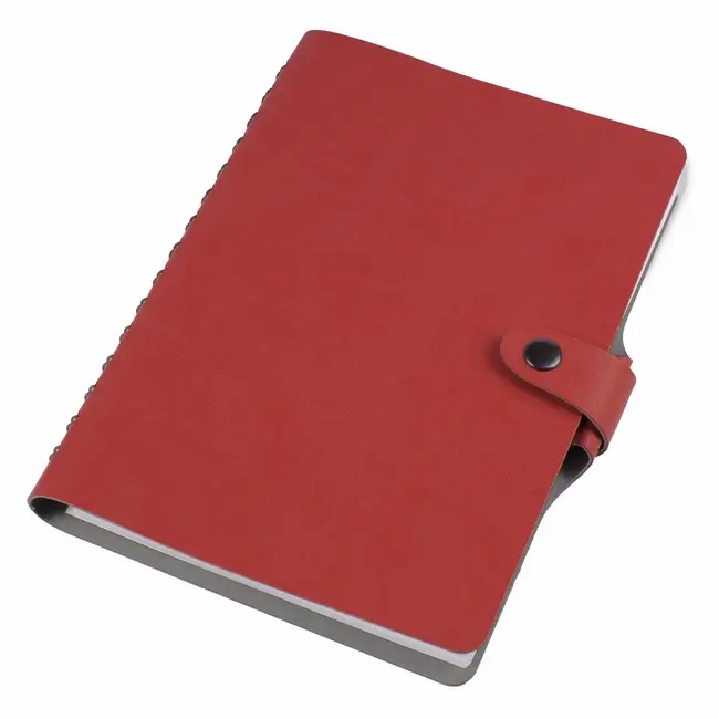 Блокнот А5 'Twiddle Custom' Vivella червоний - cірий 140 аркушів Красный Серый 30055-11