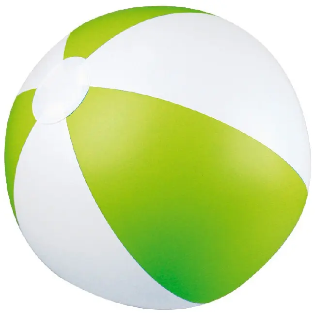 М'яч пляжний невеликий 2-х кольоровий діаметр 28 см. Зеленый 5288-02
