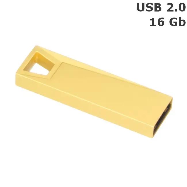 Флешка 'HERMES' 16 Gb USB 2.0 Золотистый 8669-01