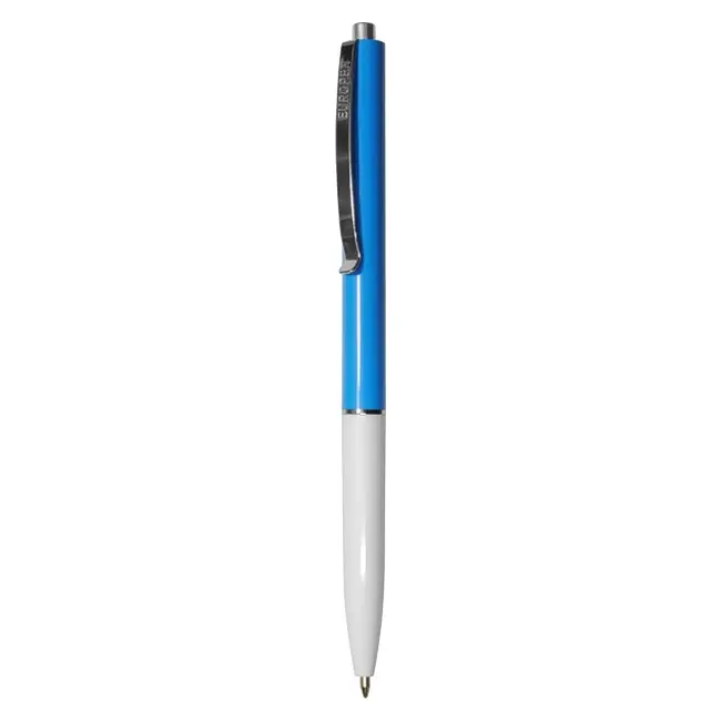 Ручка 'Uson' 'PR16-Europen' пластиковая Белый Серебристый Голубой 13542-17