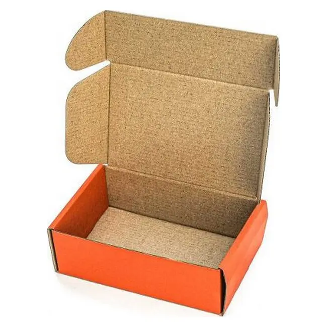 Коробка картонная Самосборная 150х100х50 мм оранжевая Оранжевый 13861-03