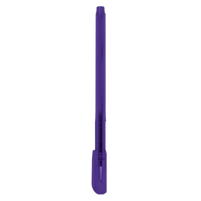 Ручка гелевая 0,5 мм пишет фиолетовым Фиолетовый Серебристый 15027-05