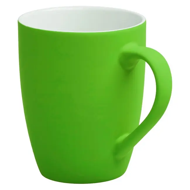 Чашка керамічна Soft-Touch 320мл Зеленый 12663-11