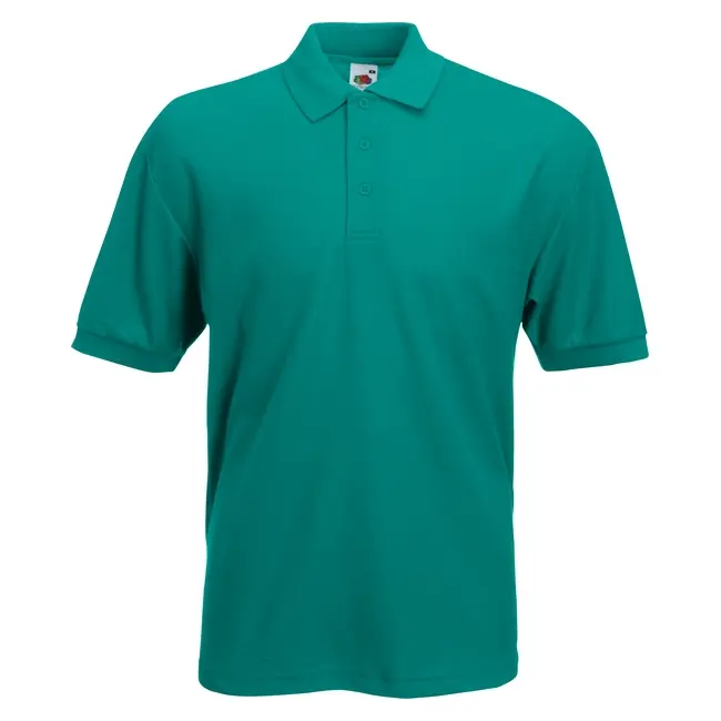 Футболка Поло мужская 'Fruit of the Loom' '65/35 Polo' Зеленый 5712-10