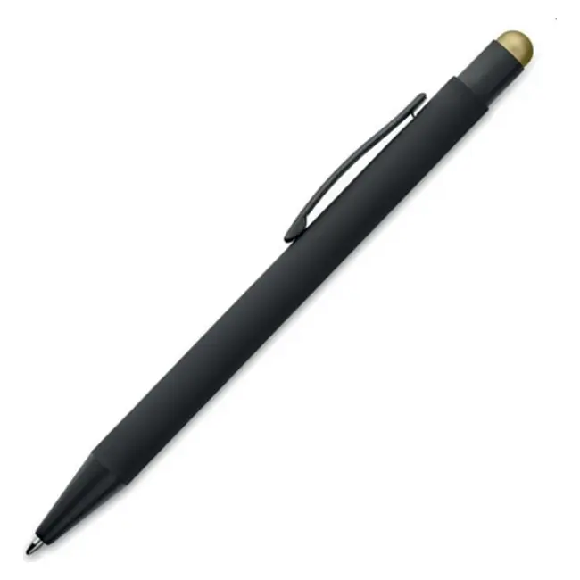 Ручка стилус металлическая Золотистый Черный 14451-01