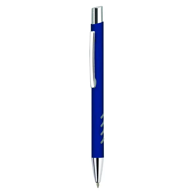 Ручка металлическая 'VIVA PENS' 'FERII' Серебристый Темно-синий 8627-02