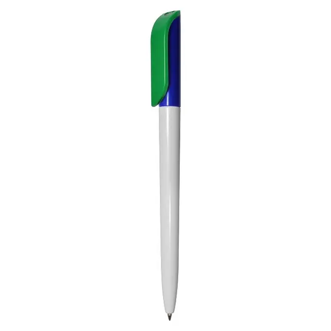 Ручка 'Uson' пластиковая с поворотным механизмом Зеленый Белый Синий 3925-92