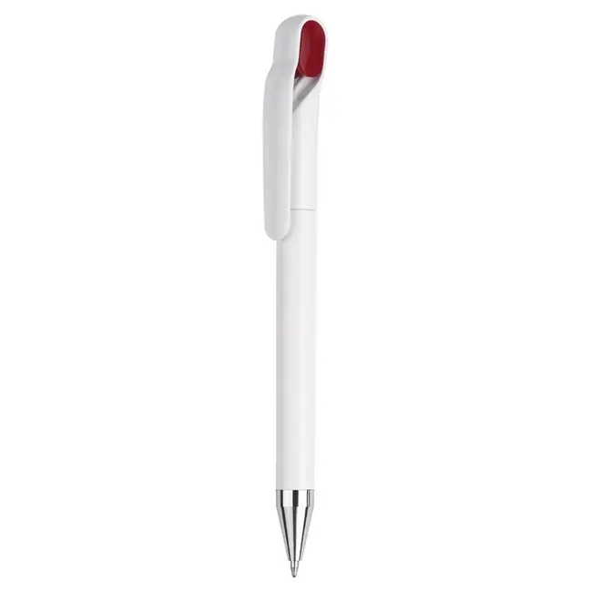 Ручка 'ARIGINO' 'Optima White' пластиковая Красный Белый Серебристый 1705-05