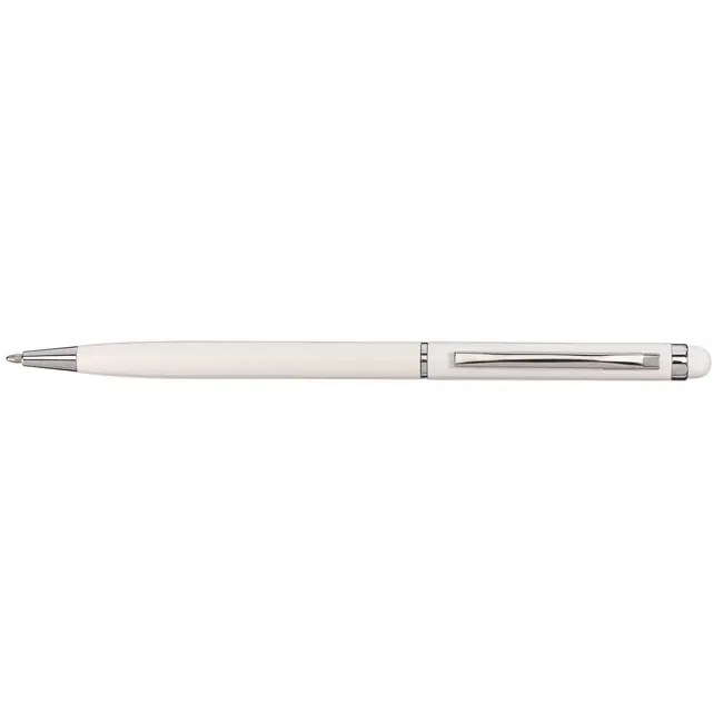 Ручка стилус металева Белый Серебристый 2759-01