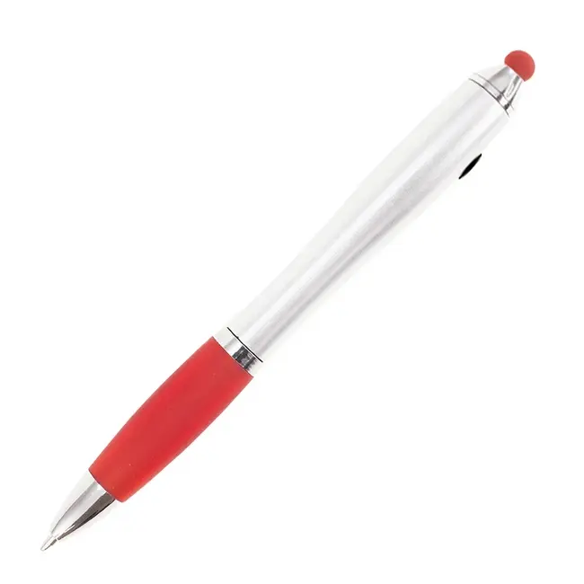 Ручка кулькова Серебристый Красный 12096-01