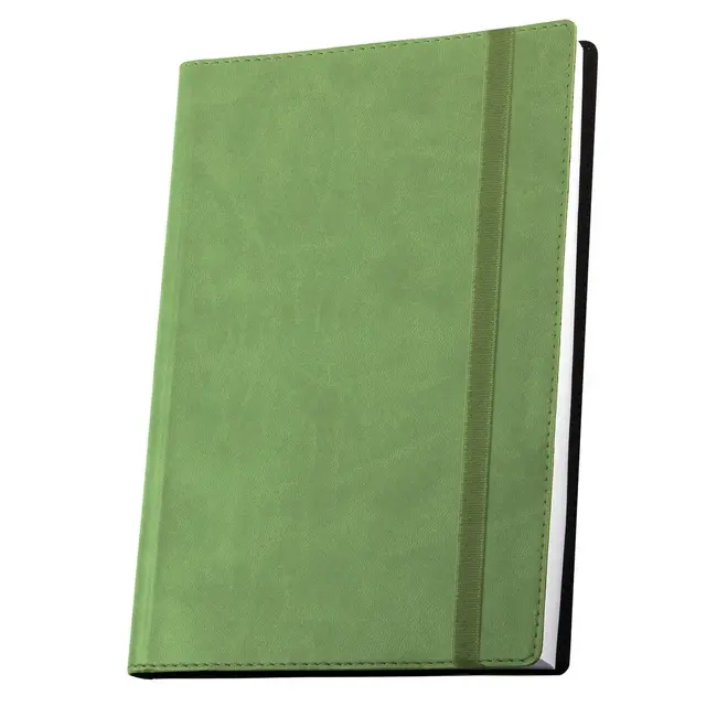 Блокнот A5 з гумкою 'Vivella' Зеленый 7846-13