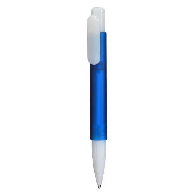 Ручка пластиковая Белый Синий 8519-01