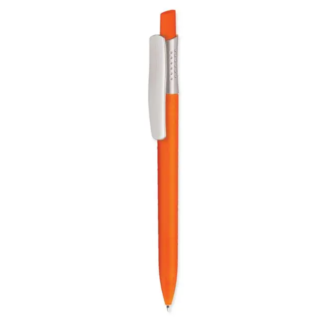 Ручка пластикова Оранжевый Серебристый 5669-04