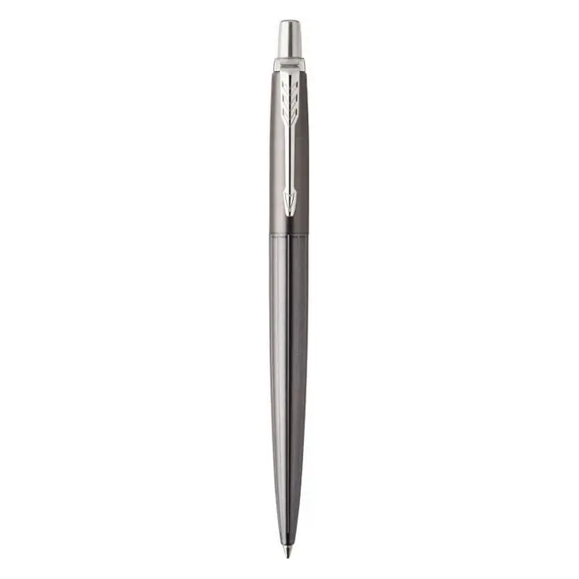 Ручка шариковая 'Parker' JOTTER 17 Premium Oxford Grey Pinstripe CT BP Серебристый Серый 10036-01