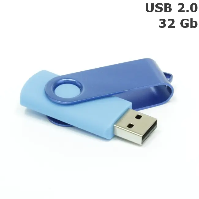 Флешка 'Twister' 32 Gb USB 2.0 Голубой Синий 8692-65