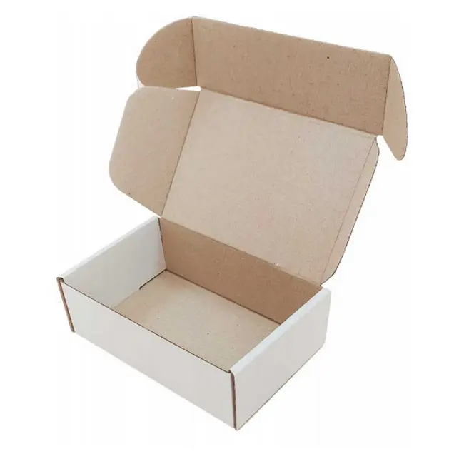 Коробка картонна Самозбірна 150х100х50 мм біла Белый 13859-01