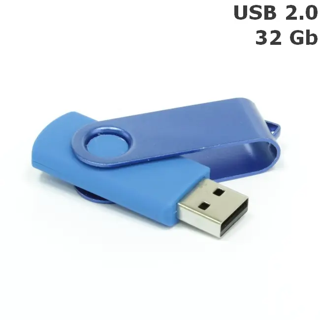 Флешка 'Twister' 32 Gb USB 2.0 Синий Голубой 8692-59