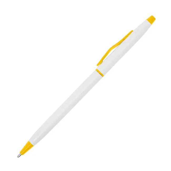 Ручка металева Белый Желтый 7315-05