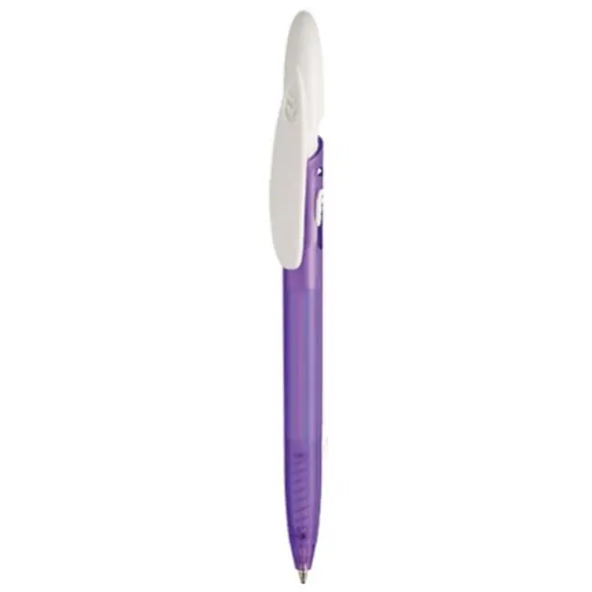 Ручка пластикова Белый Фиолетовый 5651-07
