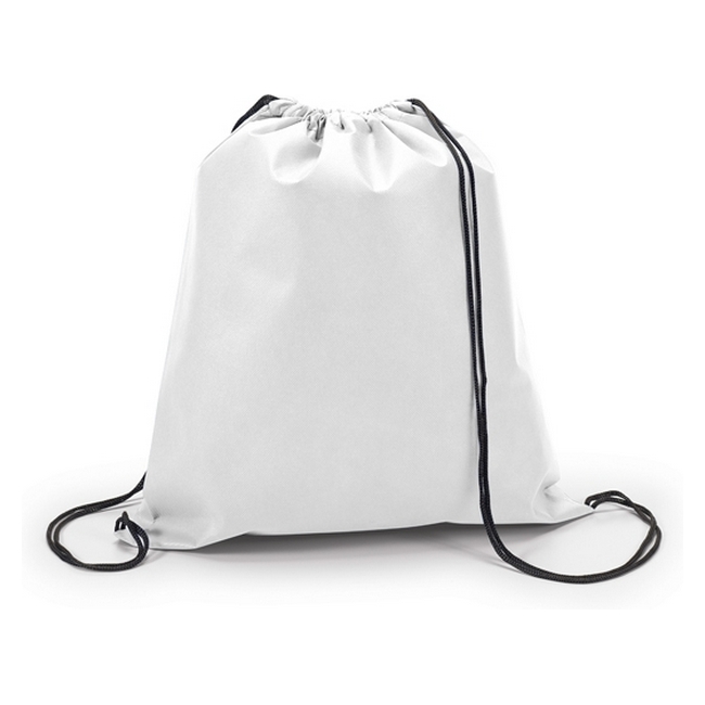 Рюкзак мешок Белый Черный 12403-02