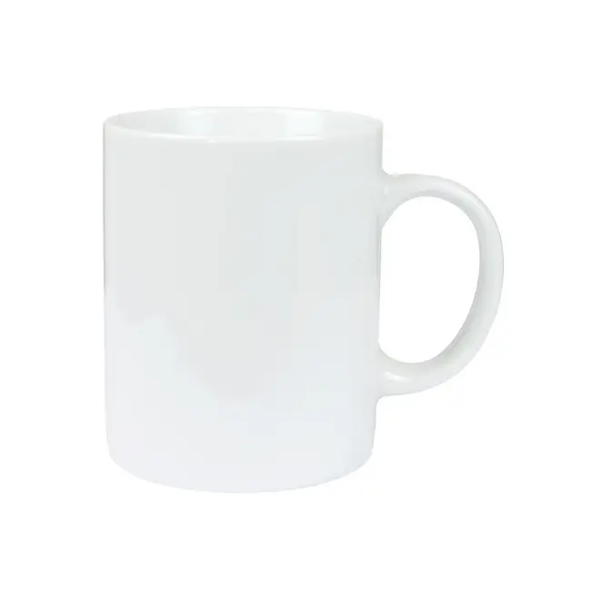 Чашка порцелянова євроциліндр 325 мл Белый 7700-01