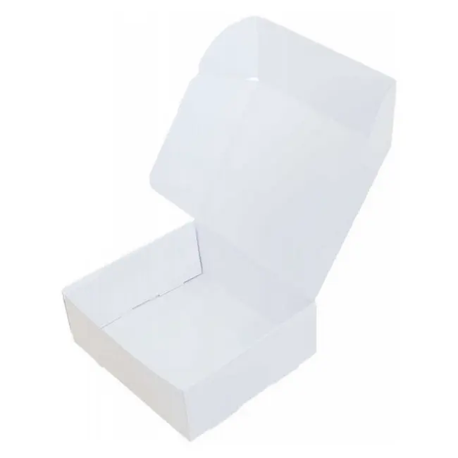 Коробка картонна Самозбірна 160х140х60 мм біла Белый 13868-01