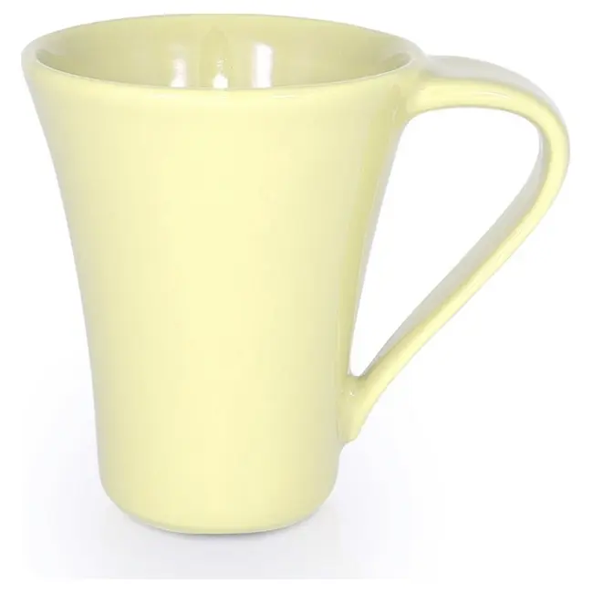 Чашка керамічна Flores 250 мл Желтый 1758-21
