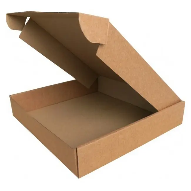 Коробка картонная Самосборная 260х260х50 мм бурая