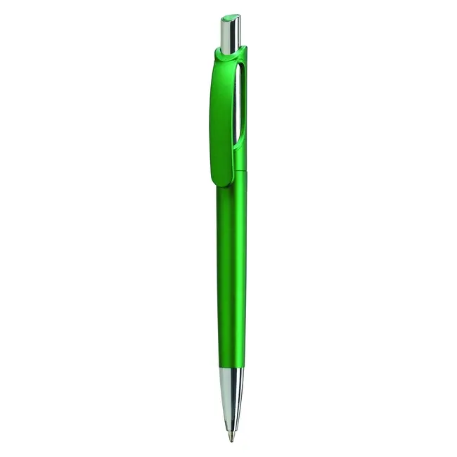 Ручка пластикова 'VIVA PENS' 'TORO LUX' Зеленый Серебристый 8639-02