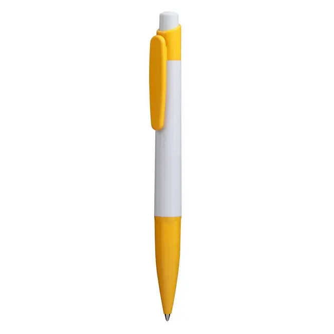 Ручка пластикова Желтый Белый 8521-01