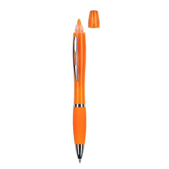 Ручка пластикова Серебристый Оранжевый 5593-04