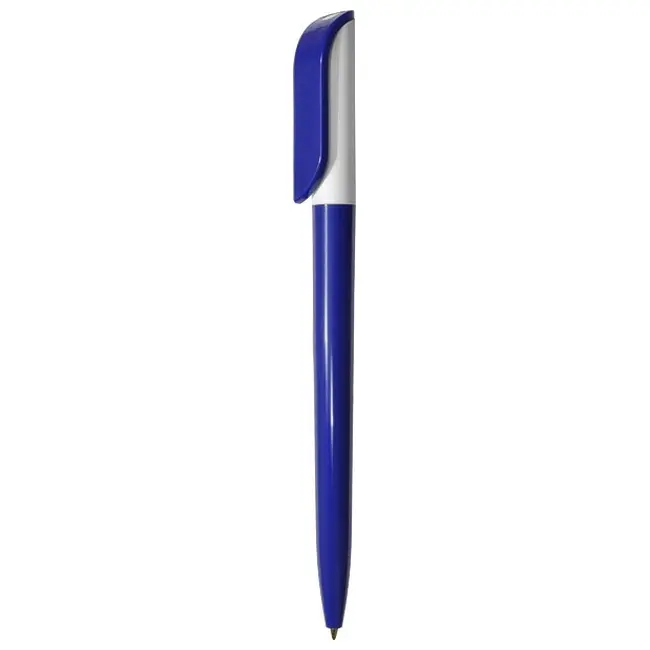 Ручка Uson пластикова з поворотним механізмом Синий Белый 3925-41