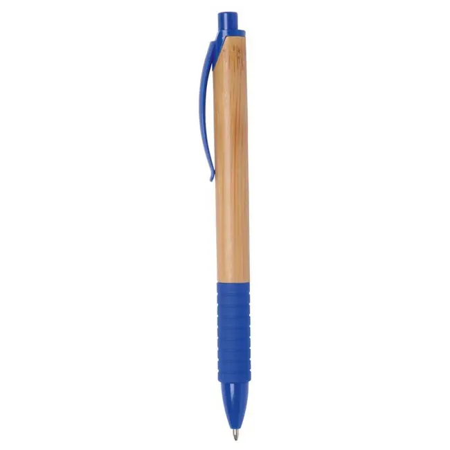 Ручка бамбукова Коричневый Синий 13070-02