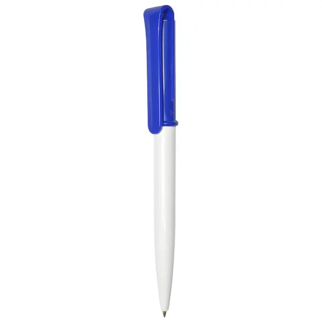 Ручка 'Uson' пластикова з поворотним механізмом Белый Синий 3911-74