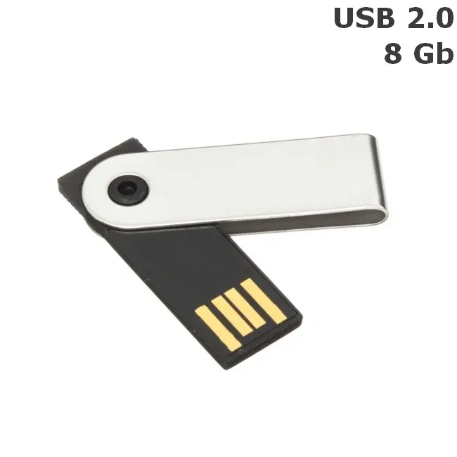 Флешка 'SLIM' 8 Gb USB 2.0 Серебристый 8664-01