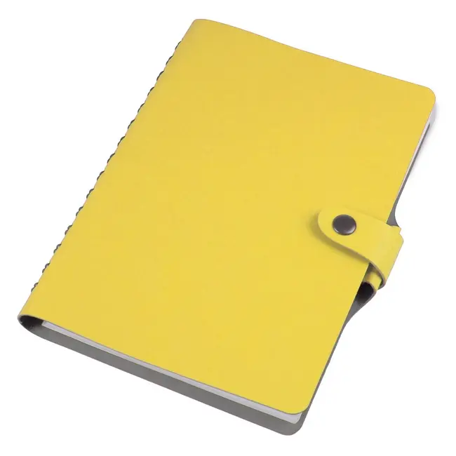 Блокнот А5 'Twiddle Custom' Vivella світло-жовтий - cірий 140 аркушів Серый Желтый 30055-10