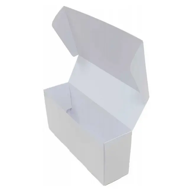 Коробка картонна Самозбірна 220х60х100 мм біла Белый 13909-01