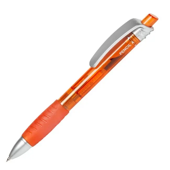 Ручка 'Trick Transparent Silver' пластикова Оранжевый Серебристый 1190-01