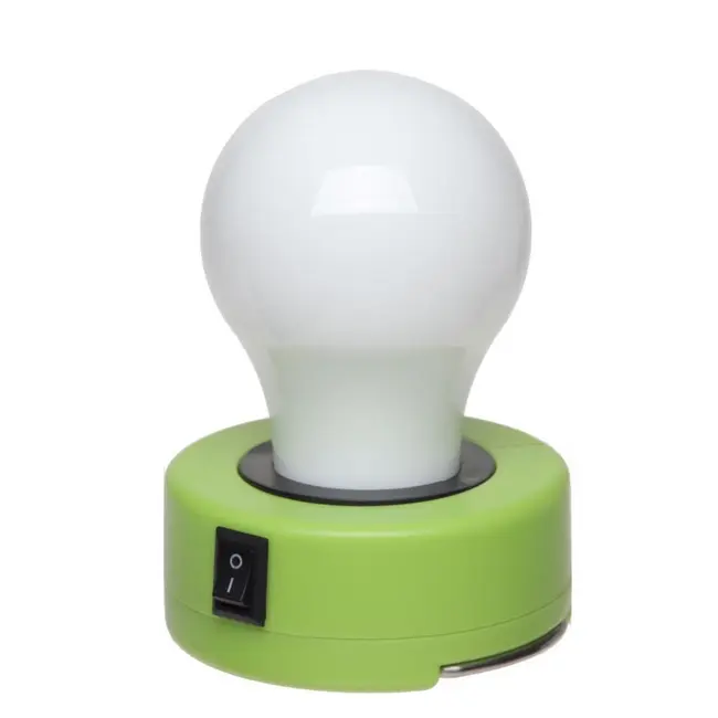 Лампочка пластикова LED Черный Зеленый Белый 13168-01