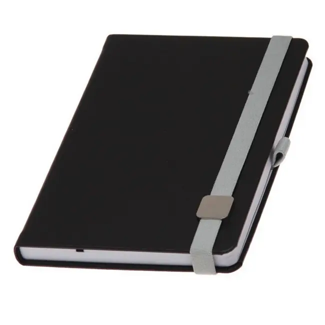 Записна книжка 'LanyBook' 'Туксон' A5 в лінійку Черный Серый 1307-01