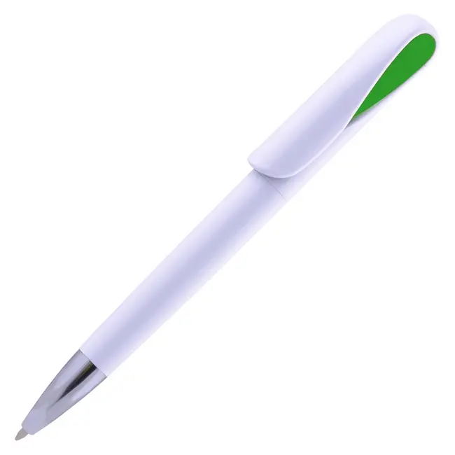 Ручка пластикова Зеленый Белый Серебристый 10052-05