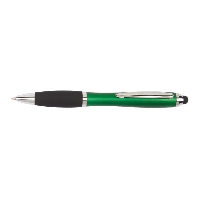 Ручка стилус пластиковая Зеленый Черный Серебристый 2789-03