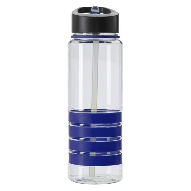 Пляшка для води 700 мл Черный Синий 12596-02