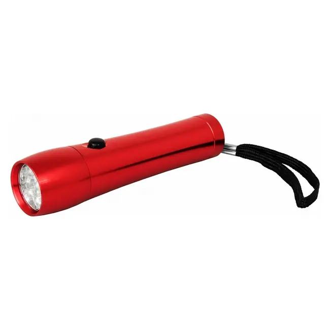 Ліхтарик 9 LED Черный Красный 8713-03