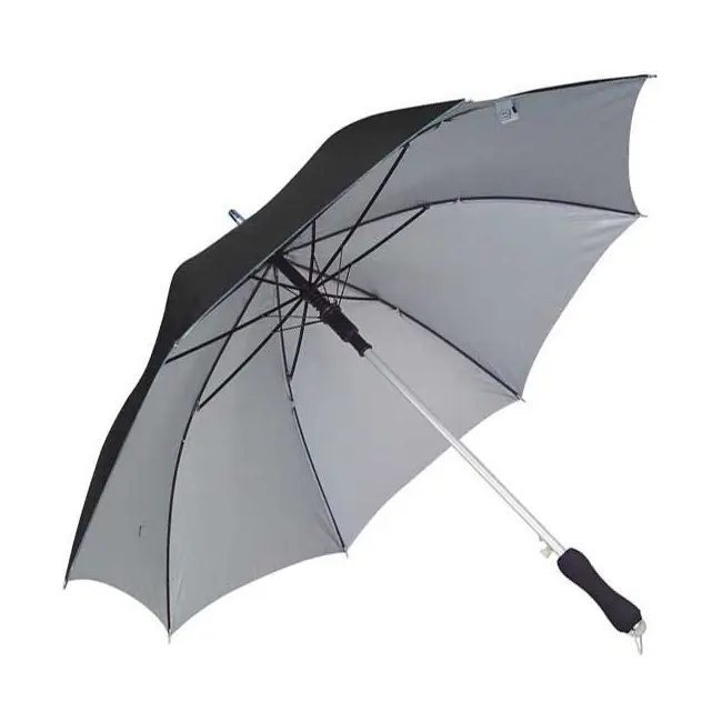 Зонт трость автоматический с UV- фильтром Черный 4338-01