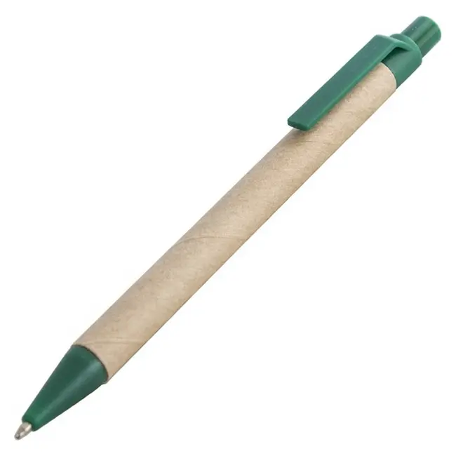 Ручка ЕКО кулькова паперова Зеленый 14735-03