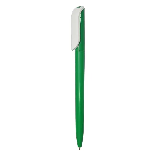 Ручка Uson пластикова Белый Зеленый 3925-29