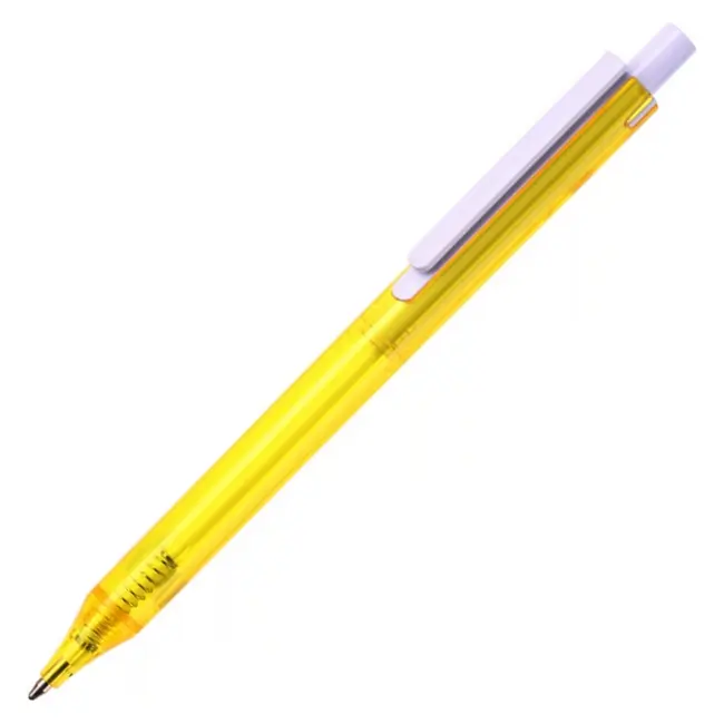 Ручка пластиковая New York Желтый Белый 6871-02