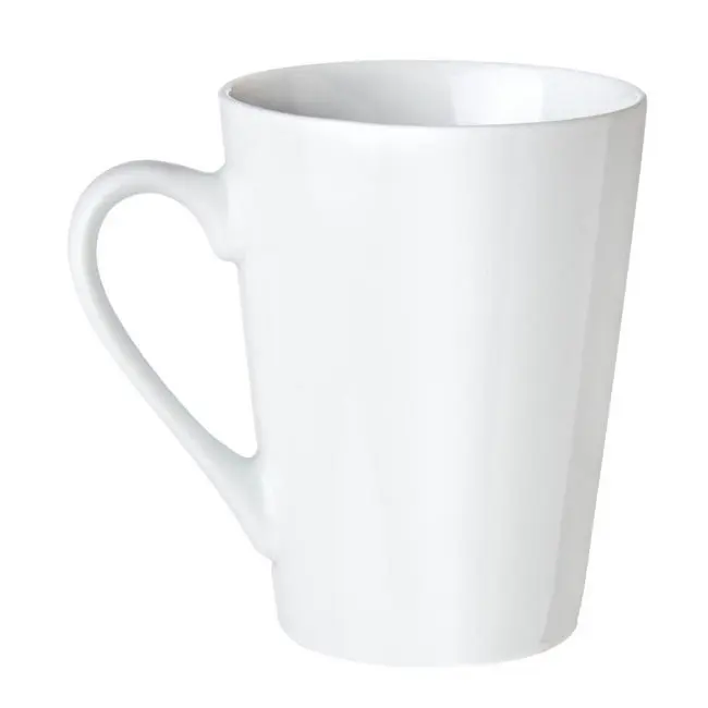 Чашка фарфоровая коническая 250 мл Белый 1838-01